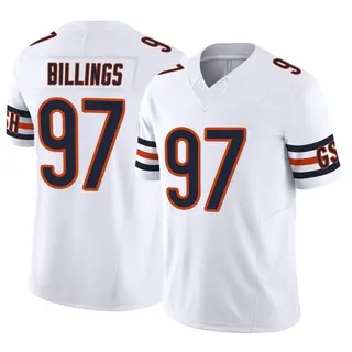 Chicago Bears Men's Andrew Billings Limited Vapor F.U.S.E. Jersey - White