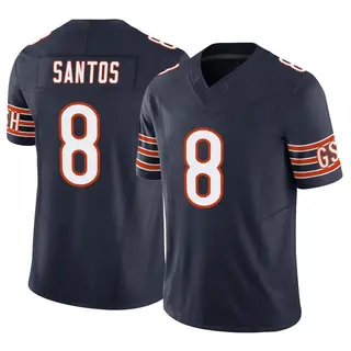 Chicago Bears Men's Cairo Santos Limited Vapor F.U.S.E. Jersey - Navy