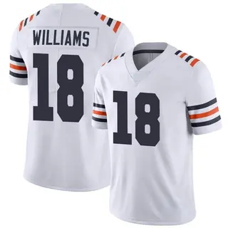 Chicago Bears Men's Caleb Williams Limited Alternate Classic Vapor Jersey - White
