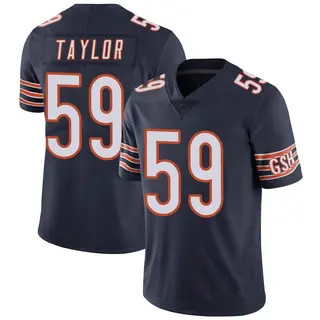 Chicago Bears Men's Carson Taylor Limited Team Color Vapor Untouchable Jersey - Navy