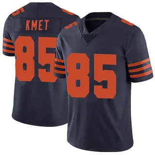 Chicago Bears Men's Cole Kmet Limited Alternate Vapor Untouchable Jersey - Navy Blue
