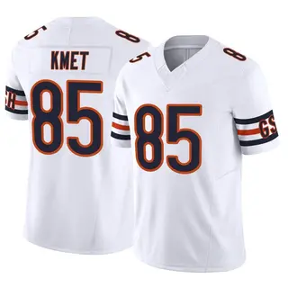 Chicago Bears Men's Cole Kmet Limited Vapor F.U.S.E. Jersey - White