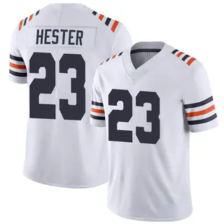 Chicago Bears Men's Devin Hester Limited Alternate Classic Vapor Jersey - White