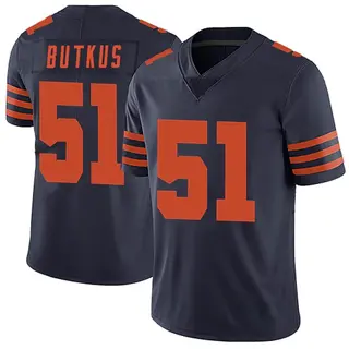 Chicago Bears Men's Dick Butkus Limited Alternate Vapor Untouchable Jersey - Navy Blue
