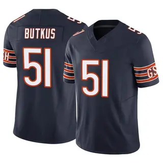 Chicago Bears Men's Dick Butkus Limited Vapor F.U.S.E. Jersey - Navy