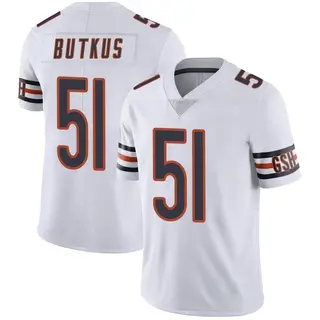 Chicago Bears Men's Dick Butkus Limited Vapor Untouchable Jersey - White
