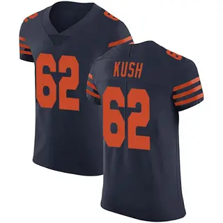 Chicago Bears Men's Eric Kush Elite Alternate Vapor Untouchable Jersey - Navy Blue