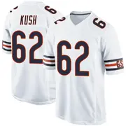 Chicago Bears Men's Eric Kush Game Jersey - White
