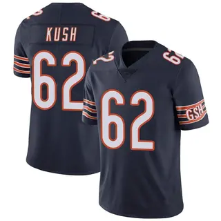 Chicago Bears Men's Eric Kush Limited Team Color Vapor Untouchable Jersey - Navy