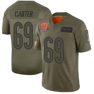 Chicago Bears Men's Ja'Tyre Carter Limited 2019 Salute to Service Jersey - Camo