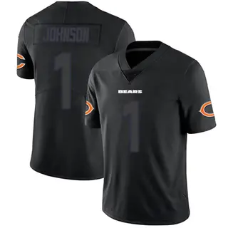 Chicago Bears Men's Jaylon Johnson Limited Jersey - Black Impact