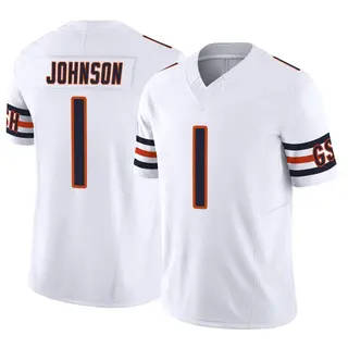 Chicago Bears Men's Jaylon Johnson Limited Vapor F.U.S.E. Jersey - White