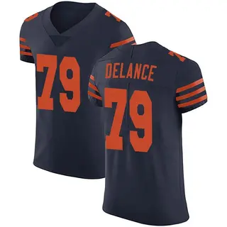 Chicago Bears Men's Jean Delance Elite Alternate Vapor Untouchable Jersey - Navy Blue
