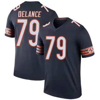 Chicago Bears Men's Jean Delance Legend Color Rush Jersey - Navy