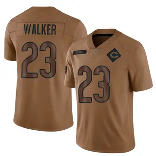 Chicago Bears Men's Jeremiah Walker Limited 2023 Salute To Service Jersey - Brown