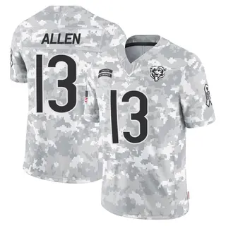 Chicago Bears Men's Keenan Allen Limited 2024 Salute to Service Jersey - Arctic Camo