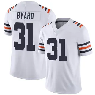 Chicago Bears Men's Kevin Byard III Limited Alternate Classic Vapor Jersey - White