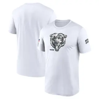 Chicago Bears Men's Legend 2024 Salute To Service Performance T-Shirt - White
