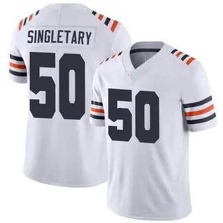 Chicago Bears Men's Mike Singletary Limited Alternate Classic Vapor Jersey - White