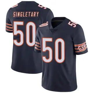 Chicago Bears Men's Mike Singletary Limited Team Color Vapor Untouchable Jersey - Navy