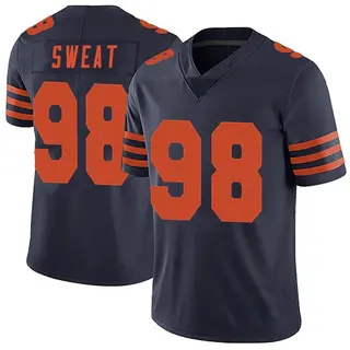 Chicago Bears Men's Montez Sweat Limited Alternate Vapor Untouchable Jersey - Navy Blue