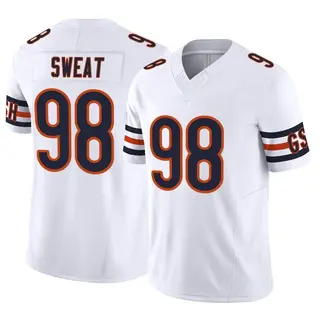 Chicago Bears Men's Montez Sweat Limited Vapor F.U.S.E. Jersey - White