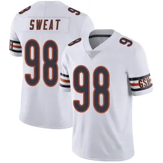 Chicago Bears Men's Montez Sweat Limited Vapor Untouchable Jersey - White