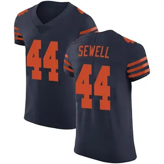 Chicago Bears Men's Noah Sewell Elite Alternate Vapor Untouchable Jersey - Navy Blue
