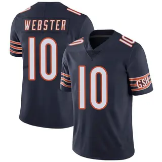 Chicago Bears Men's Nsimba Webster Limited Team Color Vapor Untouchable Jersey - Navy