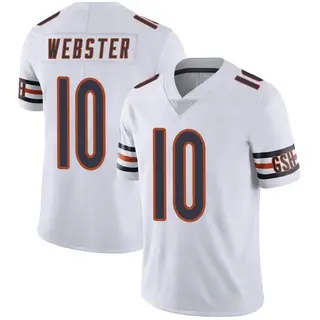 Chicago Bears Men's Nsimba Webster Limited Vapor Untouchable Jersey - White