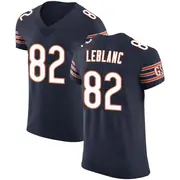 Chicago Bears Men's Peter LeBlanc Elite Team Color Vapor Untouchable Jersey - Navy