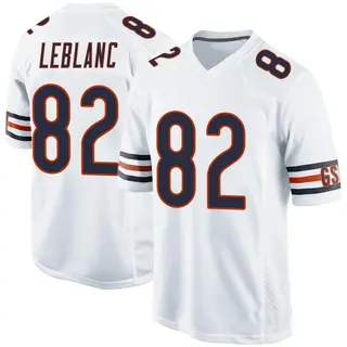 Chicago Bears Men's Peter LeBlanc Game Jersey - White