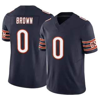 Chicago Bears Men's Reggie Brown Limited Vapor F.U.S.E. Jersey - Navy