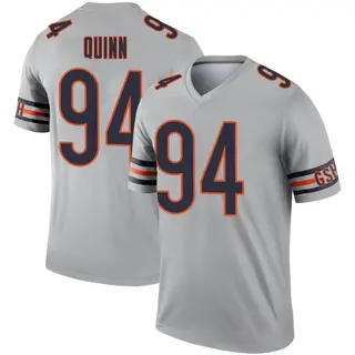 Chicago Bears Men's Robert Quinn Legend Inverted Silver Jersey