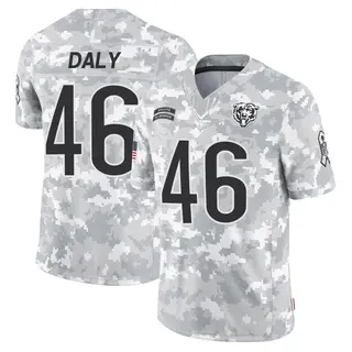 Chicago Bears Men's Scott Daly Limited 2024 Salute to Service Jersey - Arctic Camo