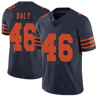 Chicago Bears Men's Scott Daly Limited Alternate Vapor Untouchable Jersey - Navy Blue