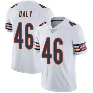 Chicago Bears Men's Scott Daly Limited Vapor Untouchable Jersey - White