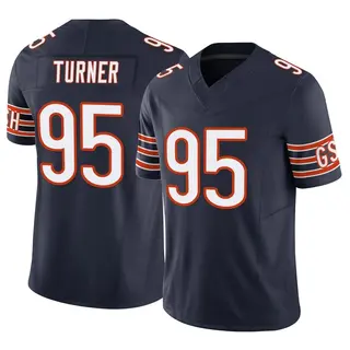 Chicago Bears Men's Shemar Turner Limited Vapor F.U.S.E. Jersey - Navy