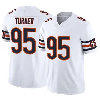 Chicago Bears Men's Shemar Turner Limited Vapor F.U.S.E. Jersey - White