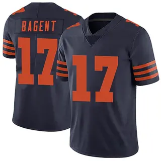 Chicago Bears Men's Tyson Bagent Limited Alternate Vapor Untouchable Jersey - Navy Blue