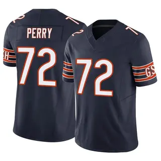 Chicago Bears Men's William Perry Limited Vapor F.U.S.E. Jersey - Navy