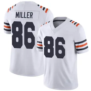 Chicago Bears Men's Zach Miller Limited Alternate Classic Vapor Jersey - White
