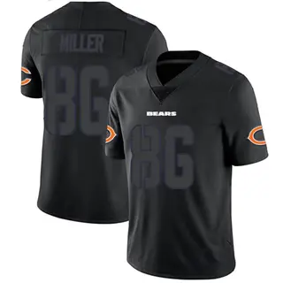 Chicago Bears Men's Zach Miller Limited Jersey - Black Impact