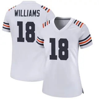 Chicago Bears Women's Caleb Williams Game Alternate Classic Jersey - White