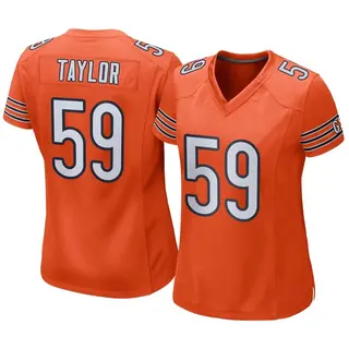 Chicago Bears Women's Carson Taylor Game Alternate Jersey - Orange