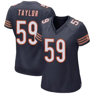 Chicago Bears Women's Carson Taylor Game Team Color Jersey - Navy