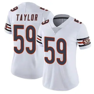 Chicago Bears Women's Carson Taylor Limited Vapor Untouchable Jersey - White
