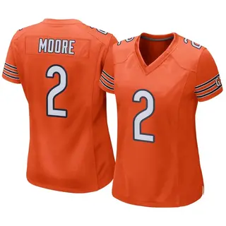 Chicago Bears Women's DJ Moore Game Alternate Jersey - Orange