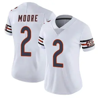Chicago Bears Women's DJ Moore Limited Vapor Untouchable Jersey - White