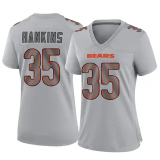 Chicago Bears Women's Deion Hankins Game Atmosphere Fashion Jersey - Gray